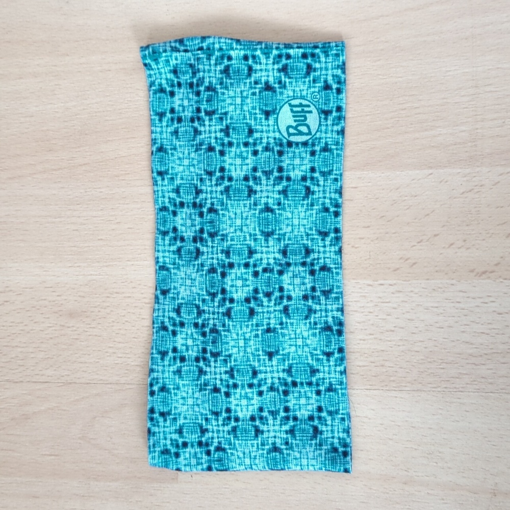 Turquoise Buff CoolNet Headband - Gathered